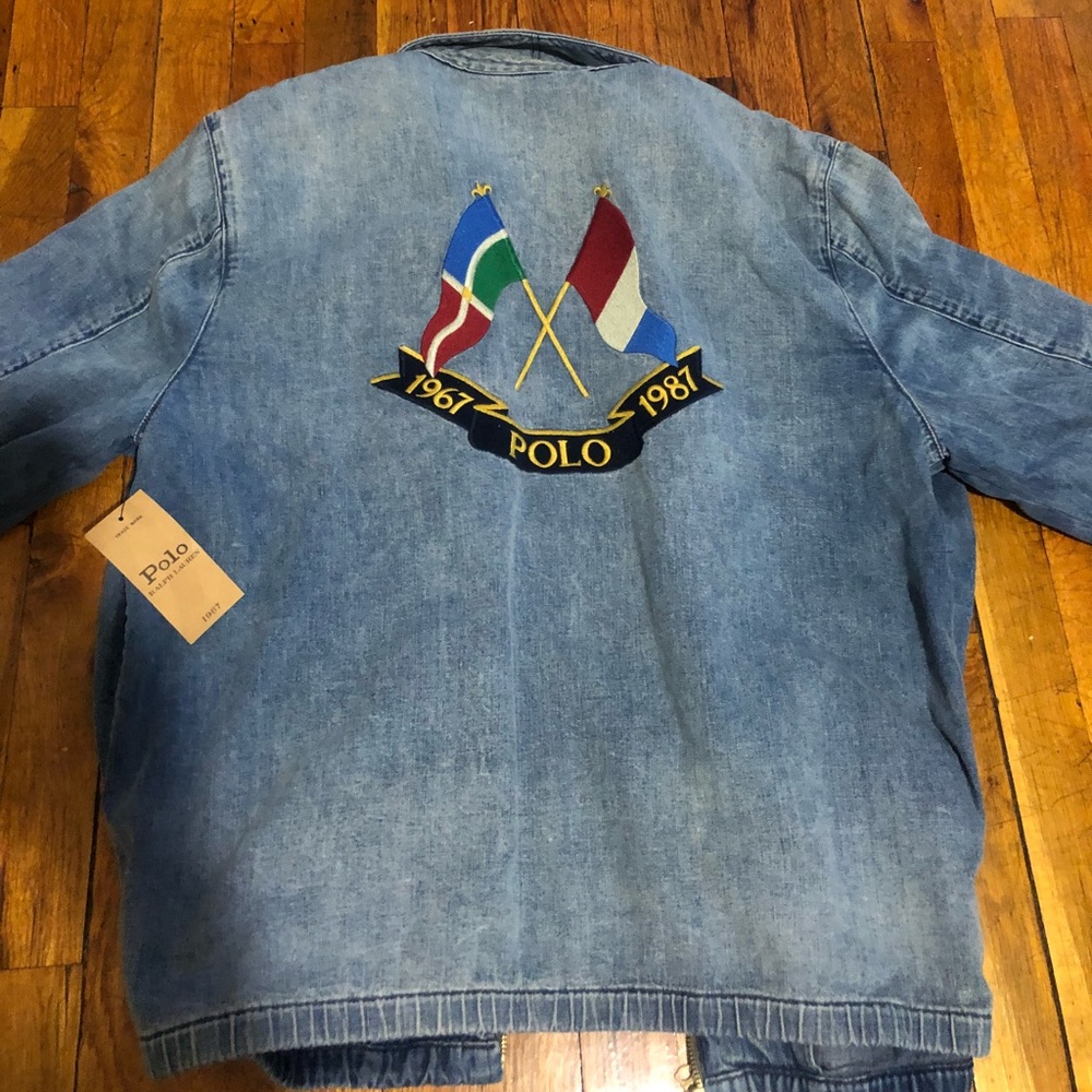 Brand new polo Ralph Lauren denim jacket